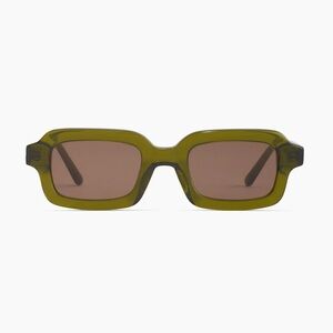 Quince Fiji Sunglasses - Moss with Brown Lenses